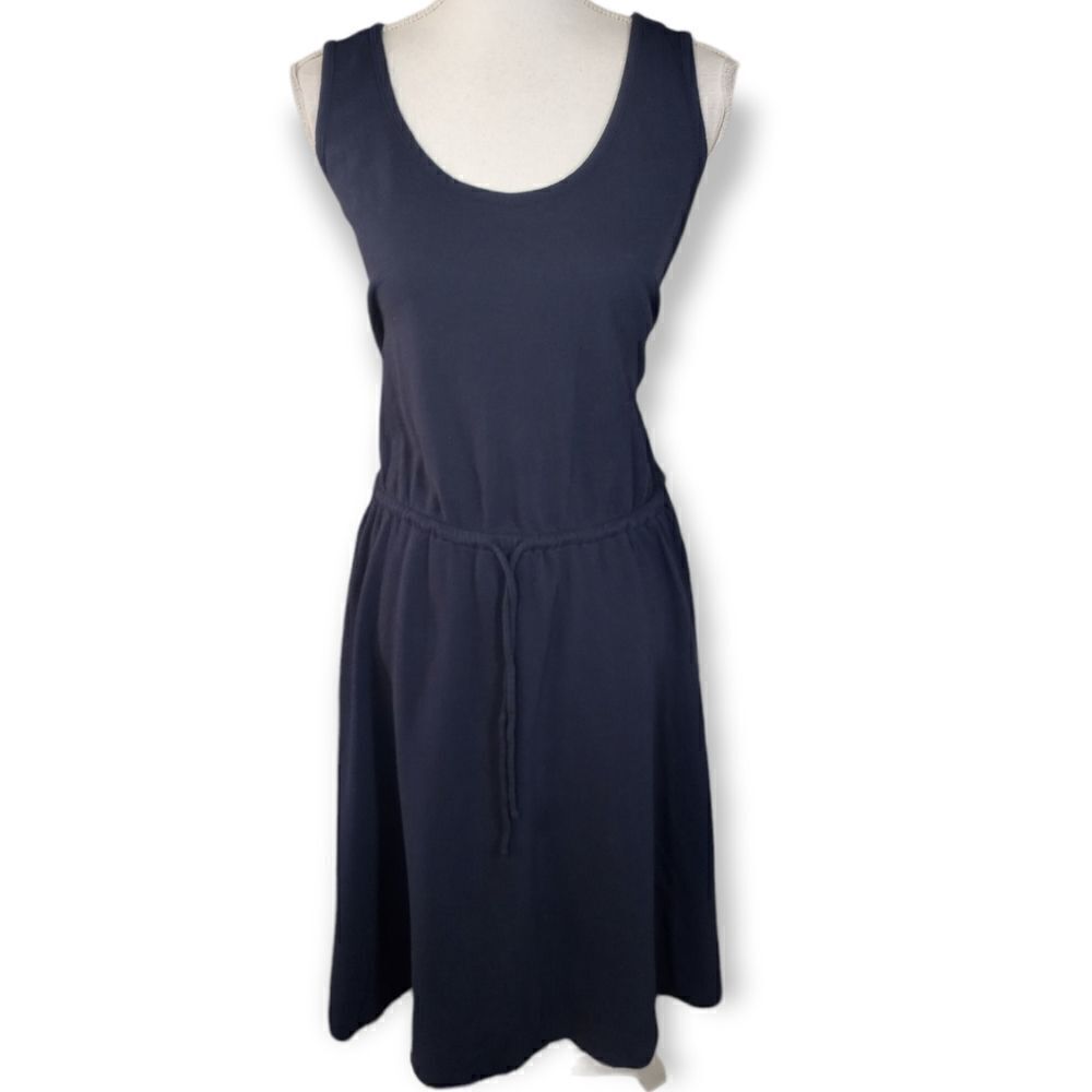 STYLE & CO. NAVY DRESS SZ.1X EUC